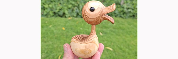 Eendje van hout Eendje van hout